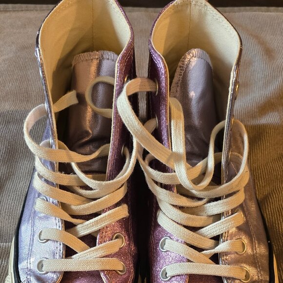 Converse Chuck Taylor All Star Metallic and Glitter Sneakers - Picture 5 of 7